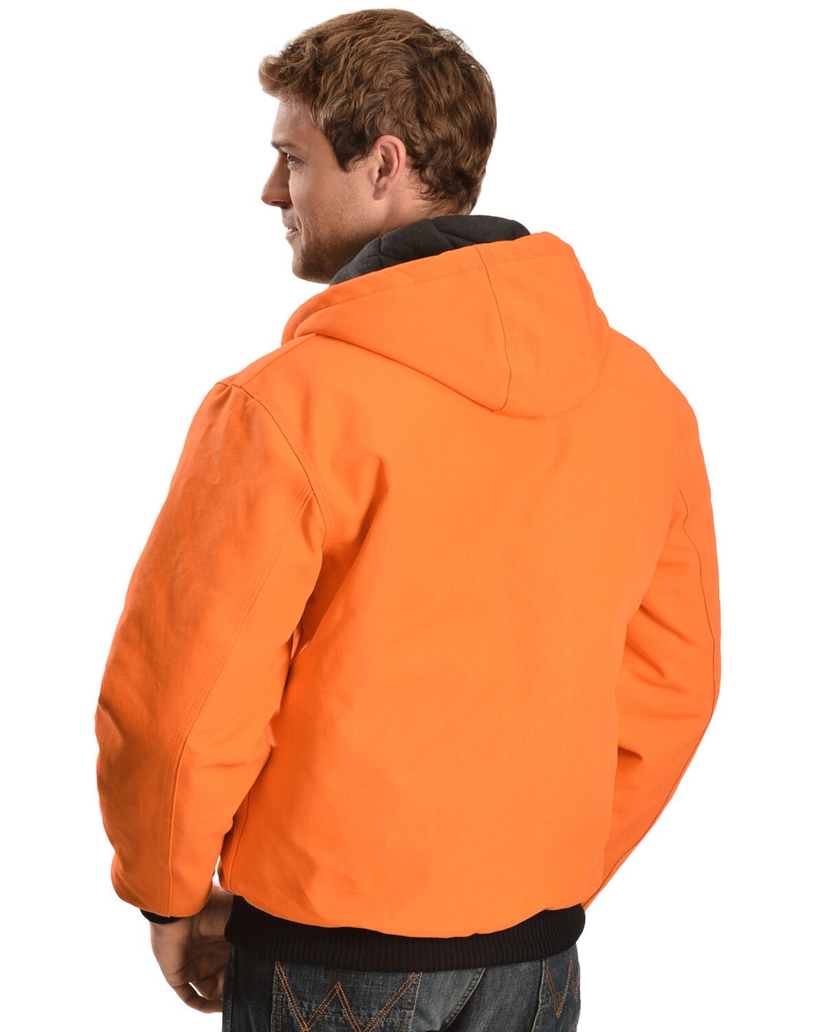 Image #3 - Carhartt Quilted Flannel-Lined Duck Active Jacket, , hi-res