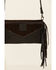 Image #2 - STS Ranchwear Women's Cowhide Envelope Crossbody Bag, Brown, hi-res
