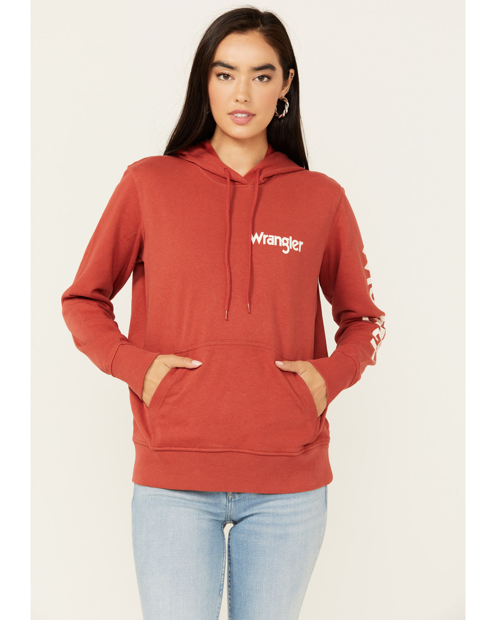 Wrangler hoodie womens top