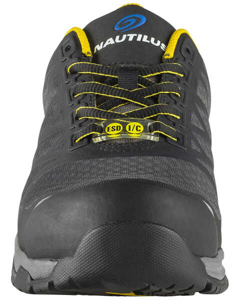 Image #4 - Nautilus Men's Velocity Work Shoes - Composite Toe, Grey, hi-res