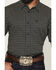 Image #3 - Cody James Men's Shiloh Micro Floral Print Short Sleeve Button-Down Stretch Western Shirt - Big, Black, hi-res