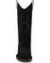 Image #4 - Matisse Women's Gaucho Suede Western Boots - Snip Toe, Black, hi-res
