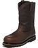 Image #2 - Justin Men's Miner Waterproof Insulated Work Boots - Composite Toe, Brown, hi-res