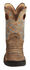 Image #5 - Twisted X Women's Distressed All Around Barn Boot - Round Toe, Bomber, hi-res