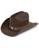 Bullhide Boys' Horsing Around Wool Cowboy Hat, Chocolate, hi-res