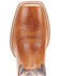 Image #4 - Ariat Men's Plano Western Performance Boots - Broad Square Toe, Lt Brown, hi-res