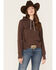 Image #1 - RANK 45® Women's Logo Fleece Hoodie, , hi-res
