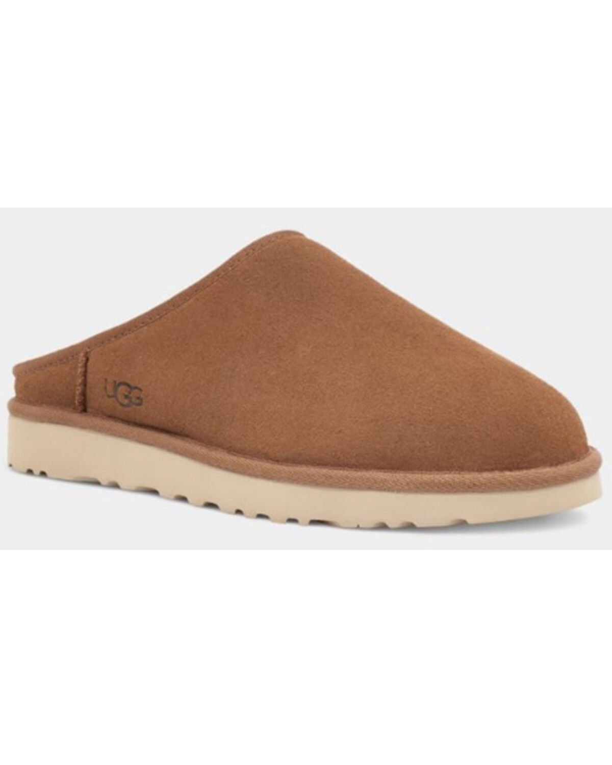 UGG Men's Classic Slip-On Slippers, Brown, hi-res