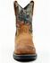 Image #4 - Cody James Boys' Real Tree Camo Work Boot - Round Toe , Brown, hi-res