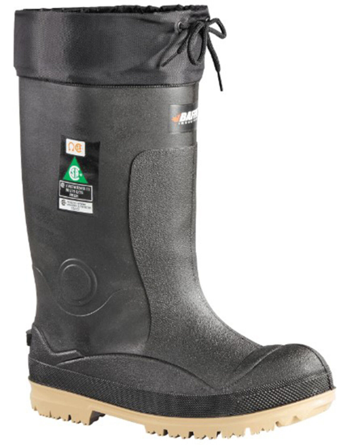Image #1 - Baffin Men's Titan Work Boots - Steel Toe, Black, hi-res