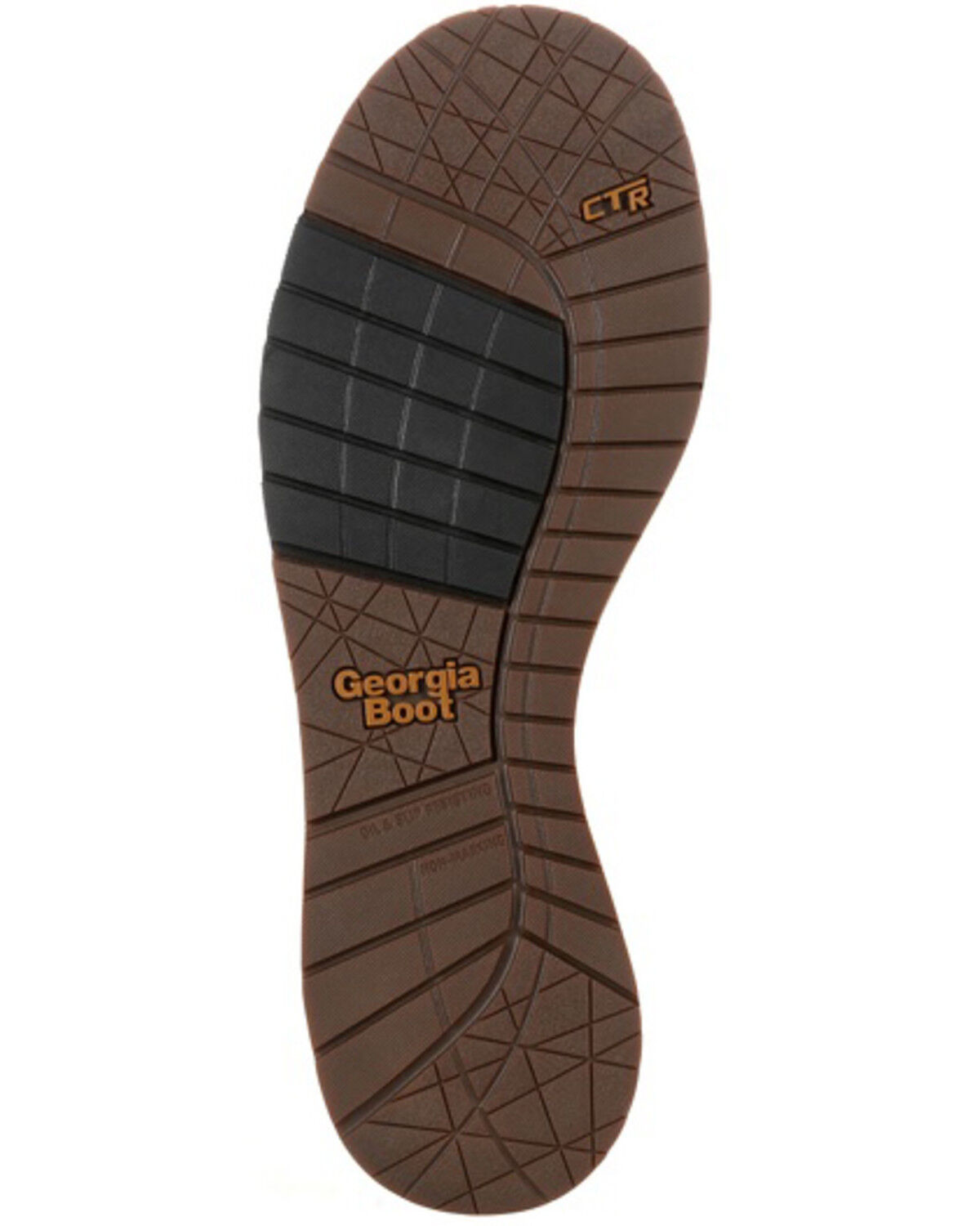 Image #7 - Georgia Boot Men's AMP LT Wedge Work Boots - Soft Toe, Brown, hi-res