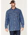 Image #1 - Hawx Men's Denim Shirt Jacket - Big & Tall, Indigo, hi-res