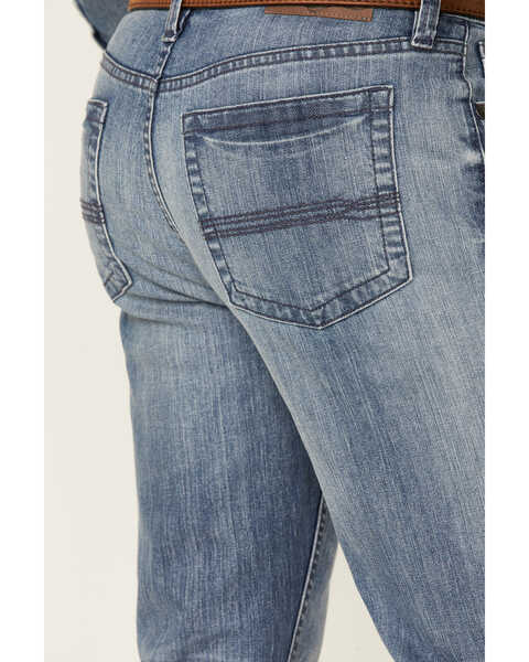 Image #4 - Cody James Men's Buckskin Light Wash Slim Straight Stretch Denim Jeans , Blue, hi-res