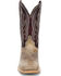 Image #3 - Circle G Men's Western Boots - Broad Square Toe, Red/brown, hi-res
