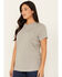 Image #3 - Ariat Women's Rebar Workman True Grit Short Sleeve Work T-Shirt, Heather Grey, hi-res