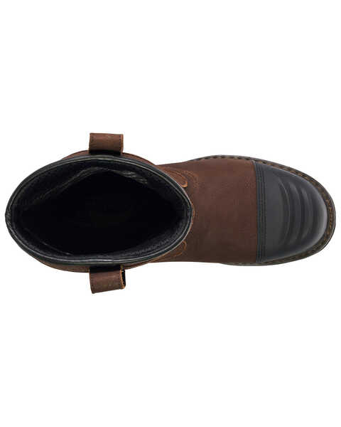 Avenger Men's Waterproof Wellington Work Boots - Composite Toe, Brown, hi-res