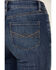 Image #4 - Idyllwind Women's Dark Wash Rebel Western Embroidered Mid Rise Stretch Denim Jeans, Dark Wash, hi-res