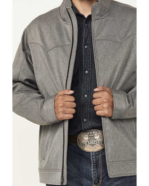 Image #3 - Cinch Men's Concealed Carry Bonded Jacket - Big , Grey, hi-res