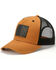 Image #1 - Cinch Men's Logo Patch Ball Cap, Brown, hi-res