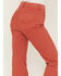 Image #4 - Idyllwind Women's High Risin' Flare Stretch Corduroy Jeans, Brick Red, hi-res