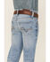 Image #2 - Cody James Little Boys' Flint Light Wash Stretch Slim Straight Jeans - Sizes 4-8, Blue, hi-res