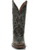 Image #3 - Circle G Men's Embroidered Western Boots - Broad Square Toe, Olive, hi-res
