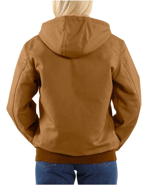 Carhartt Women's Active Flame-Resistant Work Jacket, Brown, hi-res