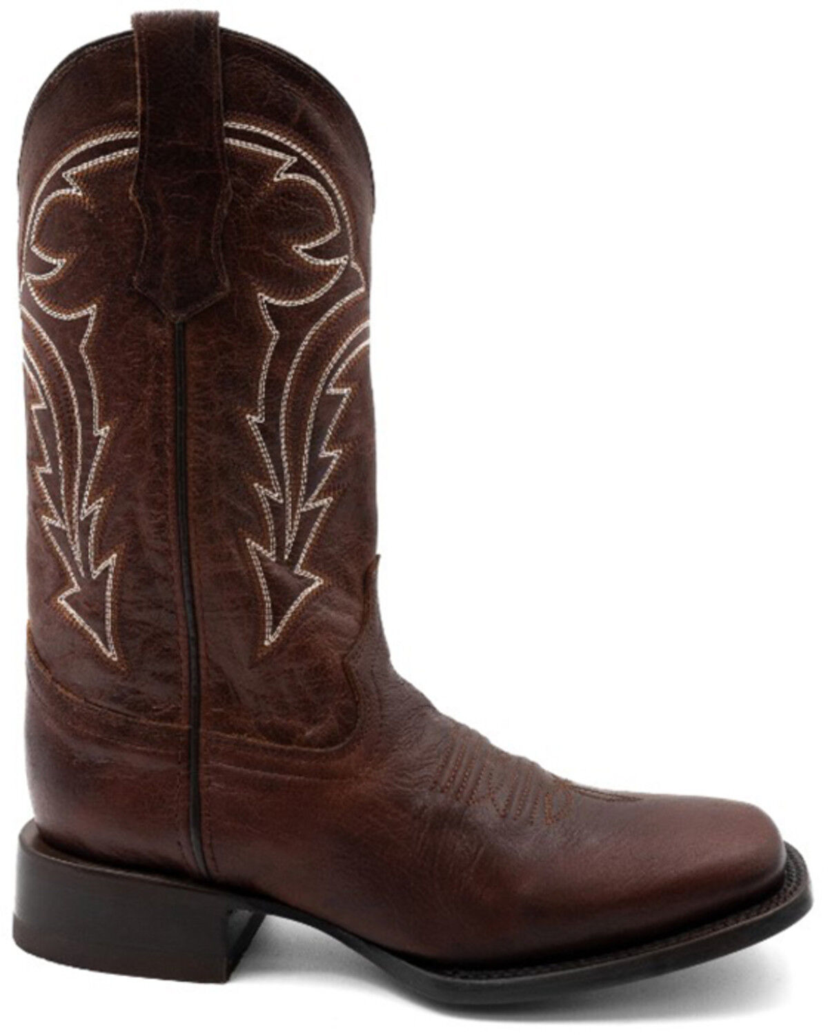 Image #2 - Ferrini Men's Dylan Tall Western Boots - Broad Square Toe, Brandy Brown, hi-res
