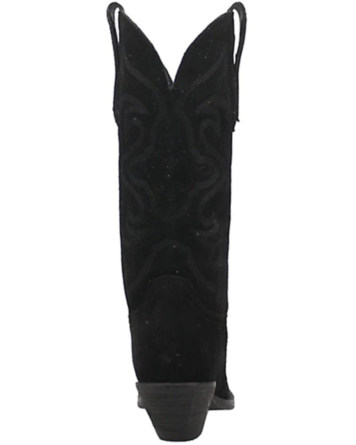 Image #5 - Dingo Women's Out West Suede Western Boots - Round Toe, Black, hi-res