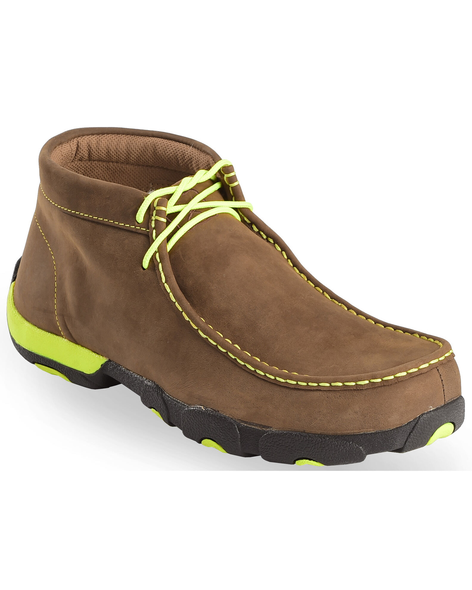 Twisted x steel store toe driving mocs