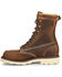 Image #3 - Carolina Men's 8" Moc Work Boots - Steel Toe, Dark Brown, hi-res