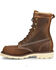 Image #3 - Carolina Men's 8" Work Boots - Steel Toe , Dark Brown, hi-res