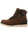 Image #3 - Georgia Men's 6" Carbon Flex Wedge Waterproof Work Boots - Carbon Toe, Brown, hi-res