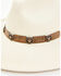 Image #2 - Cody James Men's Star Concho Hat Band, Brown, hi-res