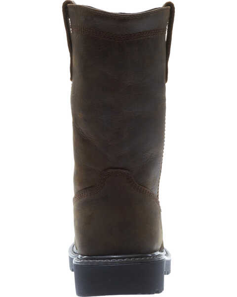 Image #7 - Wolverine Men's Floorhand Waterproof Wellington Work Boots - Steel Toe, Dark Brown, hi-res