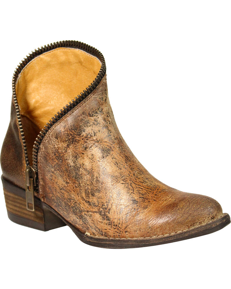 women's round toe ankle boots