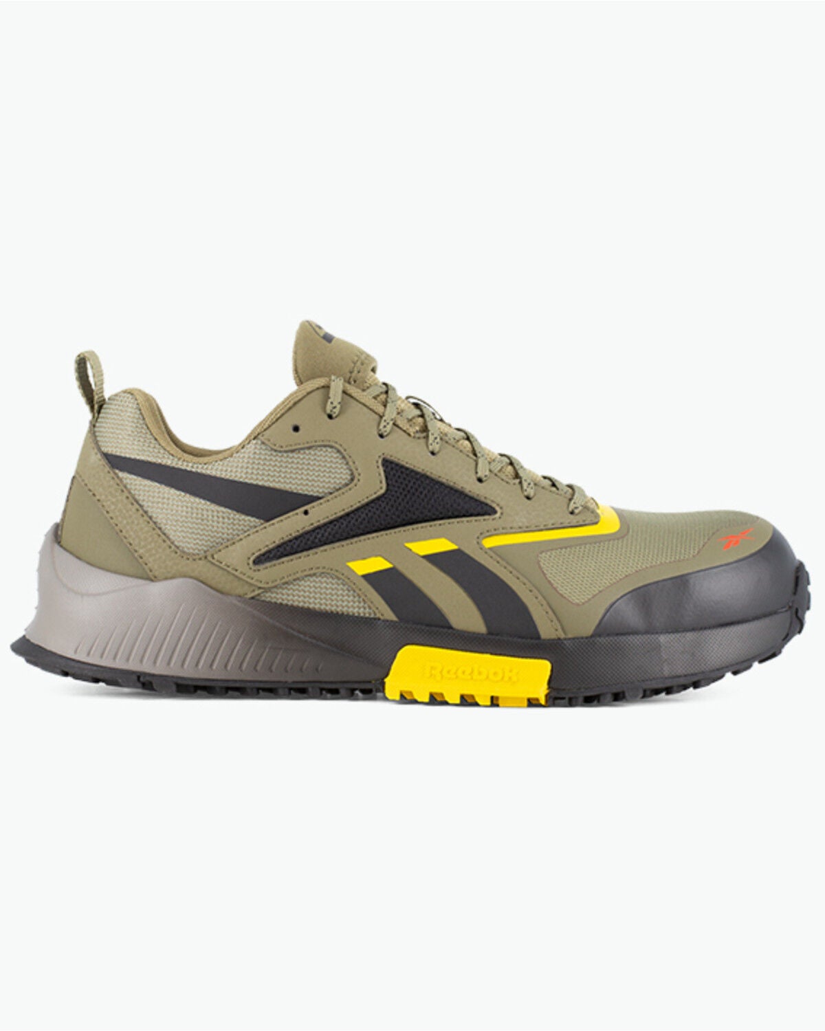 Reebok Men's Lavante Trail 2 Athletic Work Shoes - Composite Toe, Black, hi-res