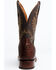 Image #5 - El Dorado Men's Handmade Caiman Back Brass Stockman Boots - Broad Square Toe, Bronze, hi-res