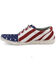 Image #3 - Twisted X Women's Zero-X™ Casual Shoes - Moc Toe, Red/white/blue, hi-res