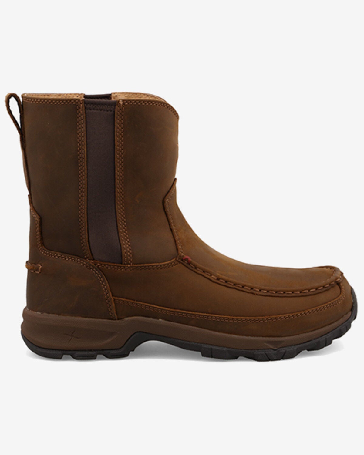 Image #2 - Twisted X Men's Pull On Hiker Boots - Soft Toe, Brown, hi-res