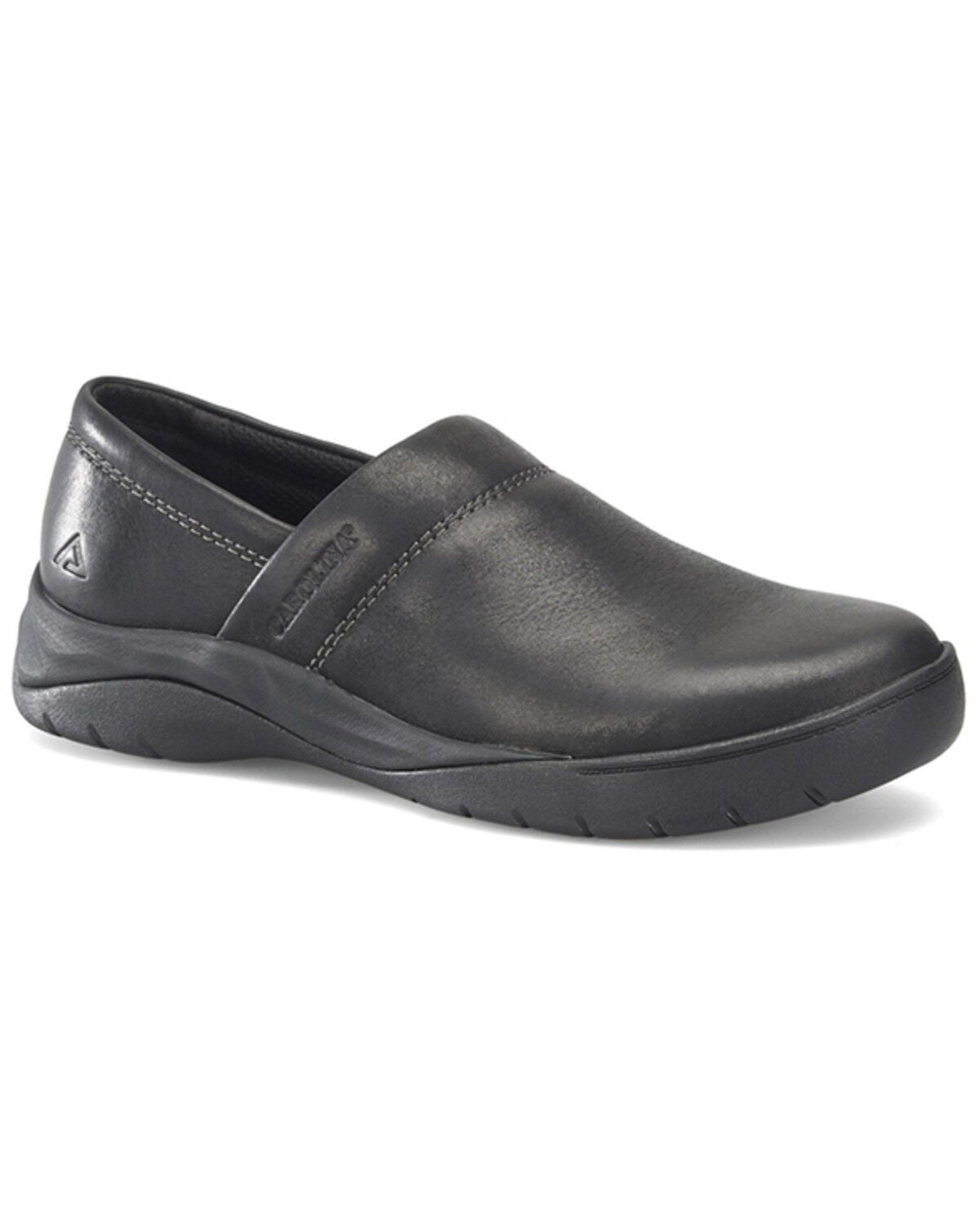 Carolina Women's Align Talux 2" Slip-On Soft Work Clog Shoes, Black, hi-res