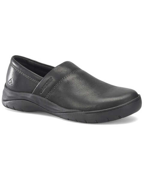 Carolina Women's Align Talux 2" Slip-On Soft Work Clog Shoes, Black, hi-res