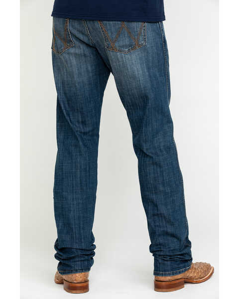 Wrangler Retro Men's Celina Stretch Slim Straight Jeans - Long , Blue, hi-res