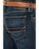 Image #4 - Ariat Men's Boot Barn Exclusive M7 Randolf Dayne Medium Wash Slim Straight Stretch Denim Jeans, Medium Wash, hi-res