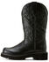 Image #2 - Ariat Women's Fatbaby Dawn Performance Western Boots - Round Toe, Black, hi-res