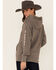 Image #3 - Ariat Women's Logo Hoodie , Charcoal, hi-res