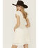 Image #4 - Shyanne Women's Lace Short Sleeve Mini Dress, Cream, hi-res