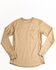 Carhartt Women's Force Crewneck Long Sleeve Shirt, Beige/khaki, hi-res