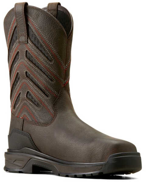 Ariat Men's Intrepid VentTEK Work Boots - Composite Toe , Brown, hi-res