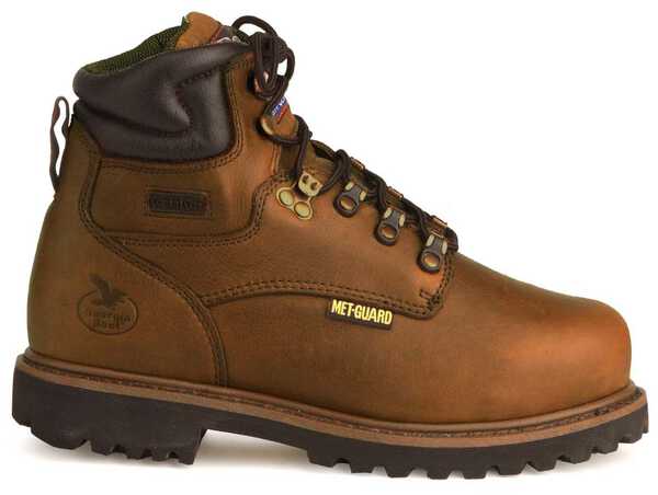 Georgia Boot Men's 6" Work Boots - Steel Toe, Briar, hi-res